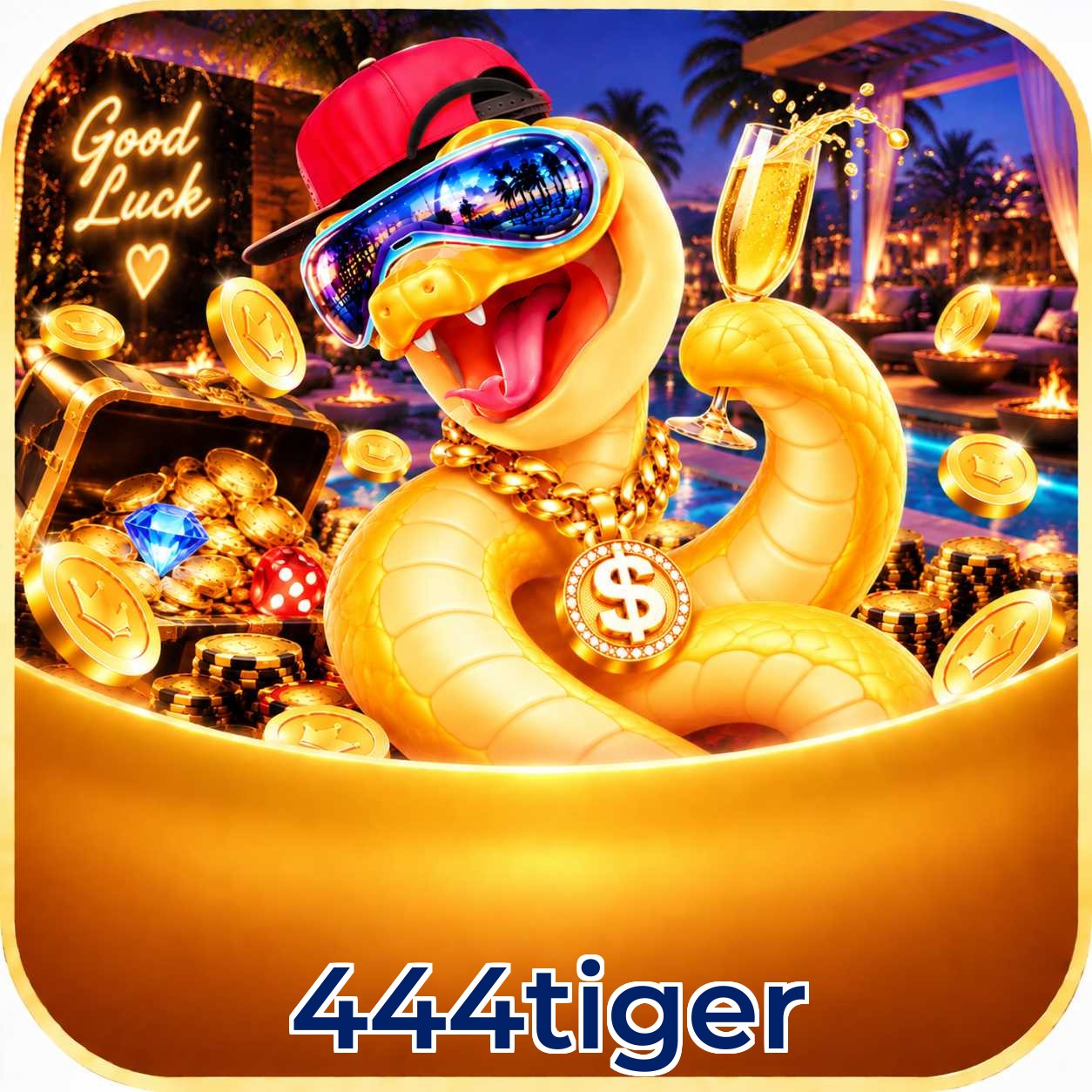 444tiger App vs Web